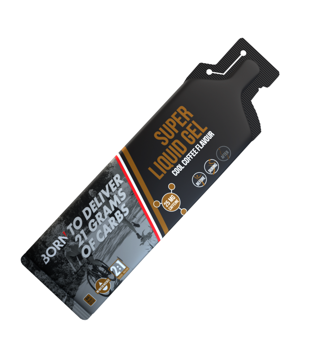 Super Liquid Gel Cool Coffee 2:1 + Caffeine Box (12 stuks)